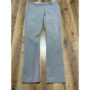 Express Pants, Women's 2R, Gray, Dress Pants, Straight Leg, Pockets, COLUMNIST